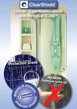 Keep your shower glass looking like new